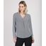 Blusa-Feminina-Ampla-Estampada-Pied-de-Poule-Manga-Longa-Decote-V-Preta-9822198-Preto_1