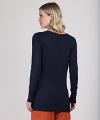 Sueter-Feminino-Basico-em-Trico-Decote-Redondo-Azul-Marinho-9811051-Azul_Marinho_2