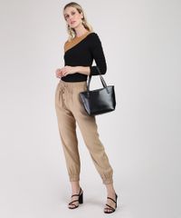 Blusa-Feminina-Canelada-Bicolor-Manga-Longa-Decote-Redondo-Preta-9879258-Preto_3
