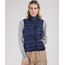 Colete-Feminino-Puffer-em-Nylon-com-Bolsos-Gola-Alta-Azul-Marinho-9818695-Azul_Marinho_1