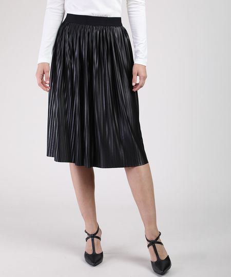 Saia-Feminina-Midi-Plissada-Acetinada-Preta-9942192-Preto_1 Saia-Feminina-Midi-Plissada-Acetinada-Preta-9942192-Preto_1