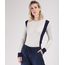 Sueter-Feminino-Bicolor-em-Trico-Decote-Redondo-Kaki-Claro-9796402-Kaki_Claro_1