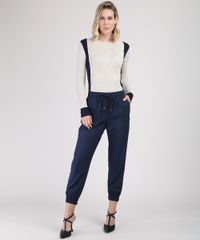 Sueter-Feminino-Bicolor-em-Trico-Decote-Redondo-Kaki-Claro-9796402-Kaki_Claro_3
