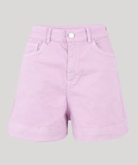 Short-de-Sarja-Feminino-Mindset-Reto-Cintura-Super-Alta-Lilas-9947259-Lilas_1