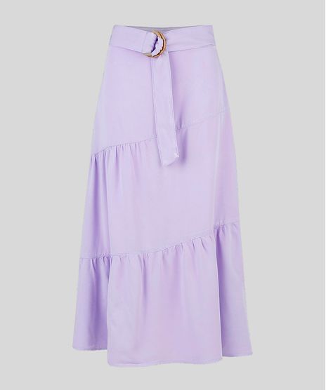Saia-Feminina-Mindset-Midi-com-Recortes-e-Cinto-Lilas-9948777-Lilas_1