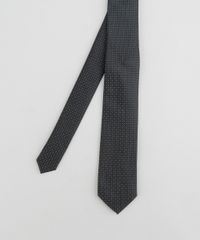 Gravata-em-Jacquard-Estampada-de-Poa-Preta-8594180-Preto_1