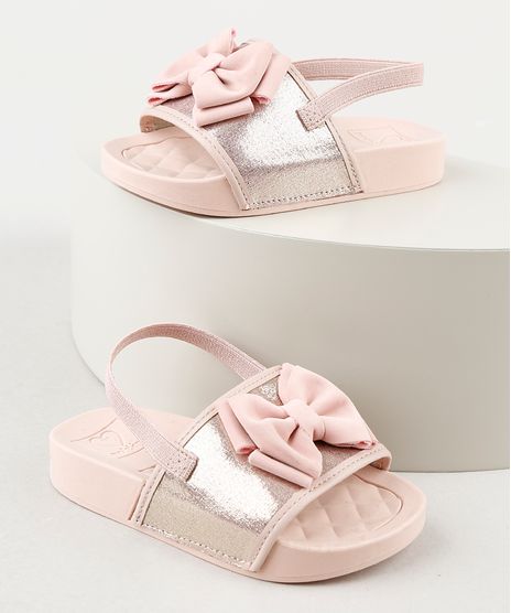Chinelo-Slide-Infantil-Molekinha-com-Laco-Rosa-9941845-Rosa_1
