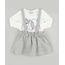 Conjunto-Infantil-de-Blusa-Unicornio-Manga-Longa-Branca---Salopete-com-Textura-e-Botoes-Cinza-9933964-Cinza_1