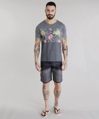 Camiseta-com-Estampa-Floral-Cinza-Mescla-8673730-Cinza_Mescla_3