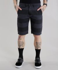 Bermuda-Slim-Listrada-Preta-8682917-Preto_1