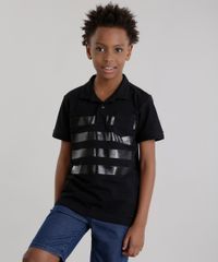 Polo-com-Estampa-de-Listras-em-Piquet-Preta-8634103-Preto_1