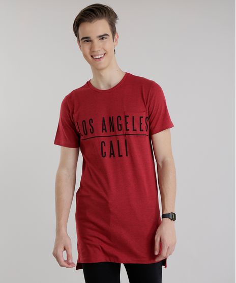 Camiseta-Longa--Los-Angeles-Cali--Vermelha-8611788-Vermelho_1