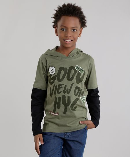 Camiseta-com-Capuz--Good-View-On-NYC--Verde-Militar-8618335-Verde_Militar_1