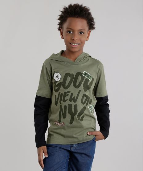 Camiseta-com-Capuz--Good-View-On-NYC--Verde-Militar-8618335-Verde_Militar_1