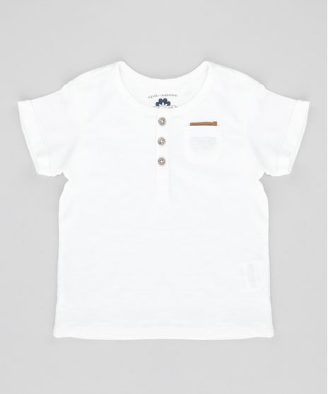 Camiseta-com-Bolso-em-Algodao---Sustentavel-Off-White-8571263-Off_White_1