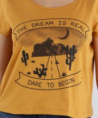 Blusa-Cropped--The-Dream-is-Real--Amarelo-Escuro-8605567-Amarelo_Escuro_4