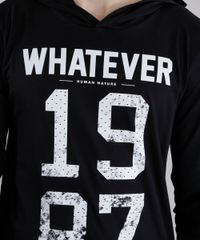 Camiseta-com-Capuz--Whatever-Human-Nature--Preta-8630450-Preto_4