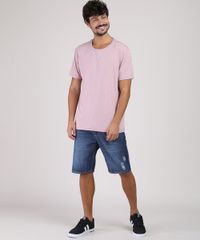 Camiseta-Masculina-Basica-Manga-Curta-Gola-Careca-Rosa-Claro-9947820-Rosa_Claro_3