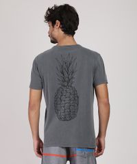 Camiseta-Masculina-Abacaxi-Manga-Curta-Gola-Careca-Cinza-Mescla-Escuro-9946815-Cinza_Mescla_Escuro_2