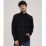Blusao-Masculino-Basico-em-Fleece-com-Bolsos-Preto-9783388-Preto_1