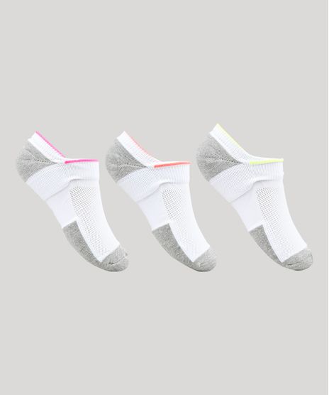 Kit-de-3-Meias-Femininas-Invisiveis-Esportivas-Ace-Neon-Branca-9697438-Branco_1
