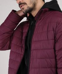 Jaqueta-Puffer-Masculina-Basica-com-Bolsos-Vinho-9785391-Vinho_4