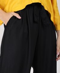 Calca-Feminina-BBB-Clochard-Cintura-Alta-com-Faixa-para-Amarrar-Preta-9395582-Preto_4