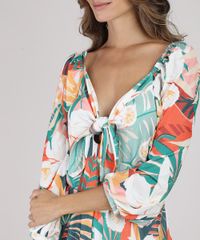 Macaquinho-Feminino-Estampado-de-Folhagem-com-No-Manga-Bufante-Verde-9941791-Verde_4