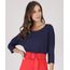 Blusa-Feminina-Ampla-Manga-3-4-Decote-Redondo-Azul-Marinho-9509004-Azul_Marinho_1