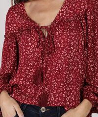 Blusa-Feminina-Ampla-Estampada-Animal-Print-Onca-Manga-Longa-Decote-V-Vinho-9821613-Vinho_4