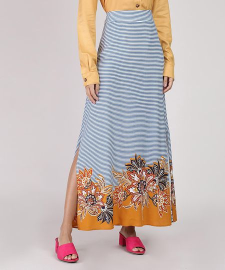 Saia-Feminina-Longa-Listrada-com-Flores-e-Fenda-Off-White-9818102-Off_White_1 Saia-Feminina-Longa-Listrada-com-Flores-e-Fenda-Off-White-9818102-Off_White_1