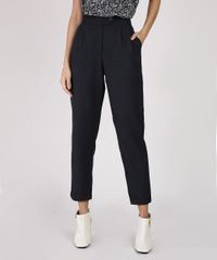 Calca-Feminina-Carrot-Cintura-Alta-Alfaiatada-Preta-9802995-Preto_1