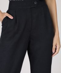 Calca-Feminina-Carrot-Cintura-Alta-Alfaiatada-Preta-9802995-Preto_4