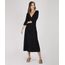 Vestido-Feminino-Midi-Canelado-com-Transpasse-Manga-3-4-Preto-9882308-Preto_1