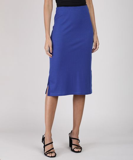 Saia-Feminina-Midi-Canelada-Azul-Royal-9945862-Azul_Royal_1 Saia-Feminina-Midi-Canelada-Azul-Royal-9945862-Azul_Royal_1