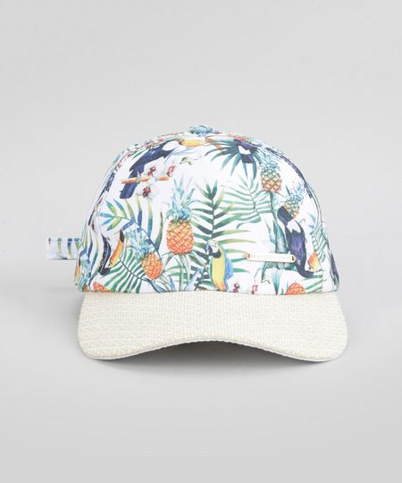 Bone-Estampado-Tropical-Off-White-8630710-Off_White_1 Bone-Estampado-Tropical-Off-White-8630710-Off_White_1