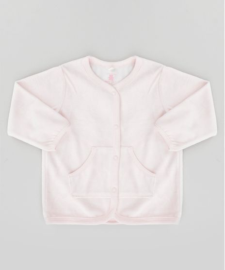 Cardigan-em-Plush-de-Algodao---Sustentavel-Rosa-Claro-8499468-Rosa_Claro_1