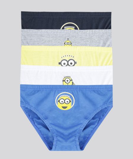 Kit-de-5-Cuecas-Minions-Multicor-8682435-Multicor_1 Kit-de-5-Cuecas-Minions-Multicor-8682435-Multicor_1
