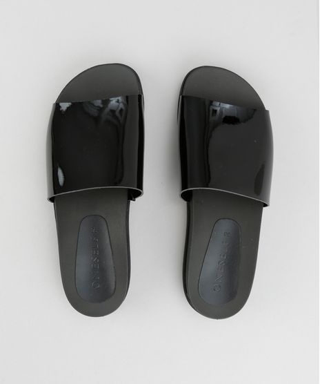 Chinelo-Slide-Tratorado-em-Verniz-Preto-8685480-Preto_1
