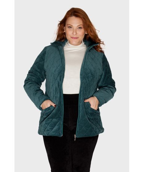 casaco plus size feminino