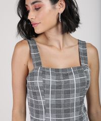 Macacao-Feminino-Estampado-Xadrez-em-Jacquard-Alca-Larga-Cinza-Mescla-9895449-Cinza_Mescla_4