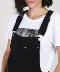 Macacao-de-Sarja-Feminino-Relaxed-com-Bolsos-Preto-9946110-Preto_4