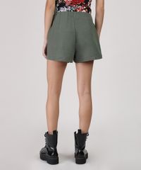 Short-Feminino-BBB-Cintura-Super-Alta-com-Bolsos-Verde-Militar-9883645-Verde_Militar_2