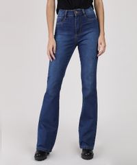 Calca-Jeans-Feminina-Sawary-Flare-Super-Lipo-Cintura-Alta-Azul-Medio-9949259-Azul_Medio_1
