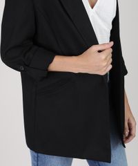 Blazer-Feminino-Longo-com-Martingale-Preto-9817781-Preto_4