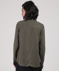 Camisa-Feminina-com-Bolsos-Manga-Longa-Verde-Militar-9944908-Verde_Militar_2