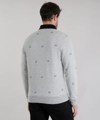 Blusao-em-Moletom-Estampado-de-Flechas-Cinza-Mescla-8589305-Cinza_Mescla_2