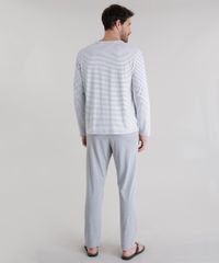 Pijama-Listrado-Cinza-Mescla-8660932-Cinza_Mescla_2 Pijama-Listrado-Cinza-Mescla-8660932-Cinza_Mescla_2
