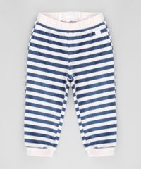 Calca-Listrada-em-Plush-de-Algodao---Sustentavel-Azul-Marinho-8479327-Azul_Marinho_1