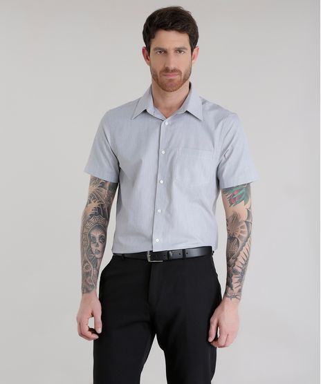 Camisa-Comfort-Listrada-Cinza-Claro-8578442-Cinza_Claro_1